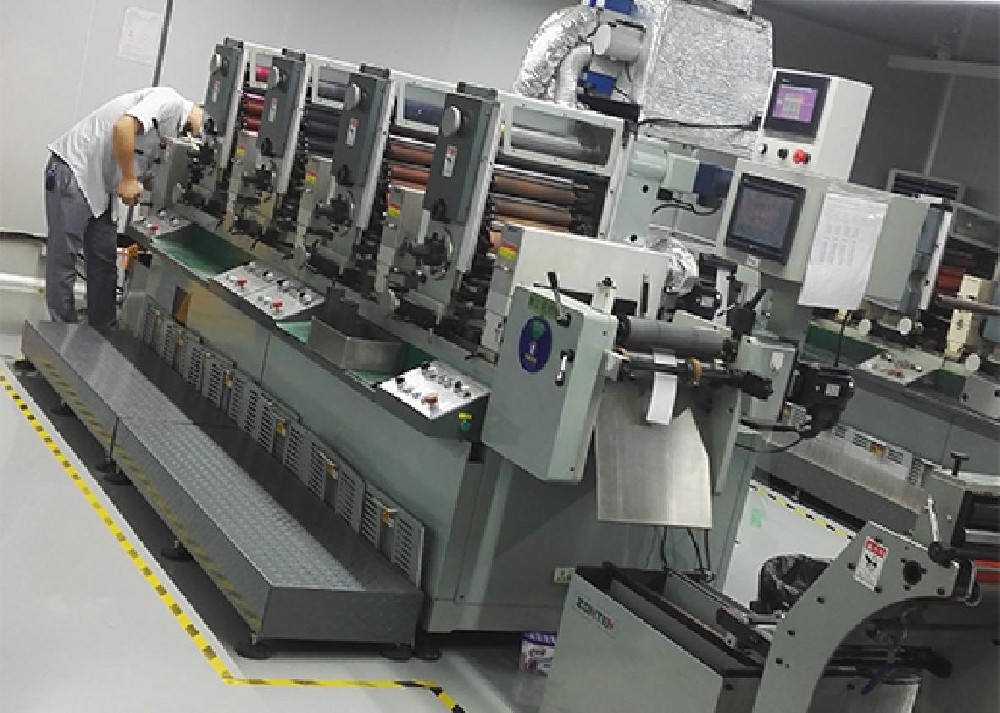 Rotary letterpress printing